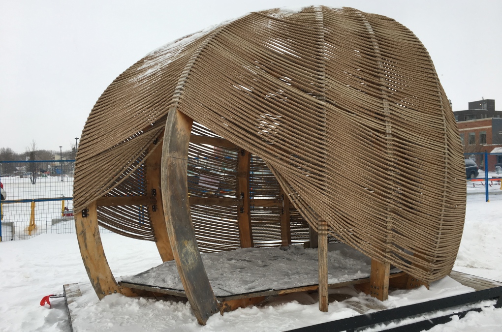 Warming huts 