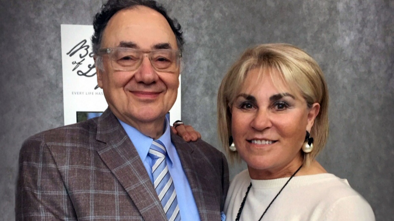 Barry and Honey Sherman are seen in an undated file photo. 