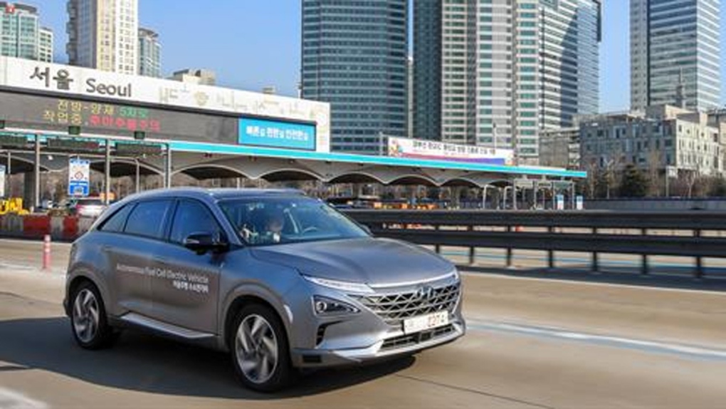 Hyundai NEXO autonomous fuel cell electric vehicle