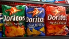 Doritos chips are shown on display at a grocery store in Palo Alto, Calif., Wednesday, Oct. 6, 2010. THE CANADIAN PRESS/AP-/Paul Sakuma