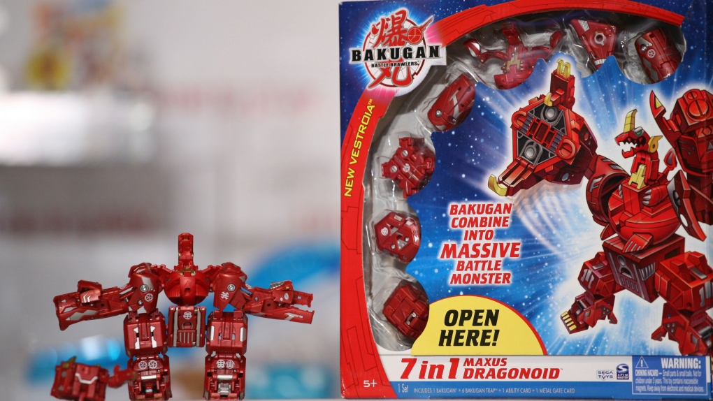 Spin Master settles lawsuit against Chinese company over Bakugan toys