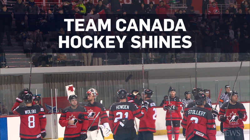 Team Canada shines in pre-Olympic hockey game