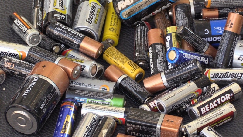  A Simcoe County campaign to keep used batteries out of garbage dumps has yielded the best results in the province. (Feb 13, 2018, CTV Barrie Roger Klein)