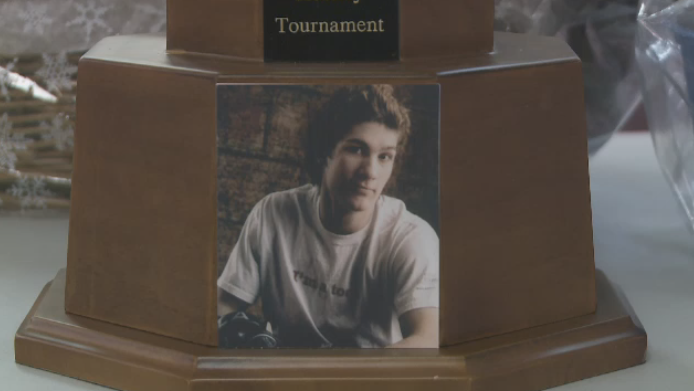 Elias Giannoulis Memorial Hockey Tournament trophy