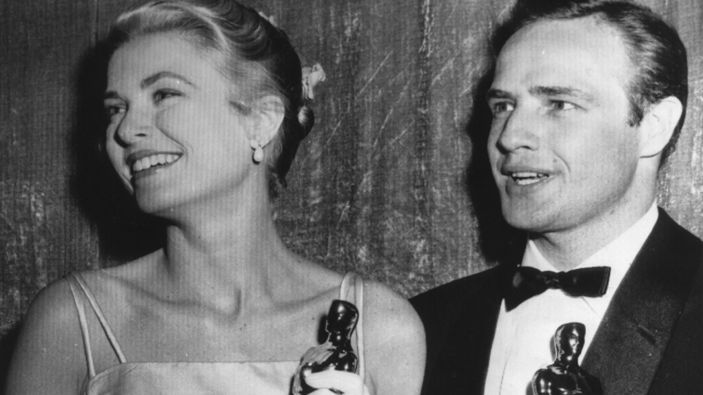 Grace Kelly and Marlon Brando