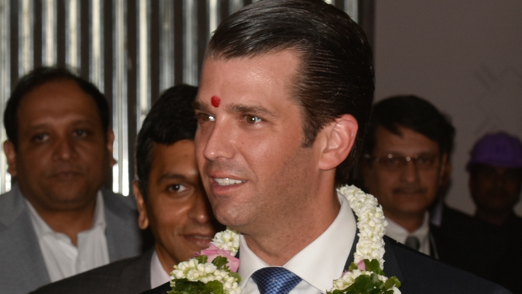 Donald Trump Jr. in Mumbai, India