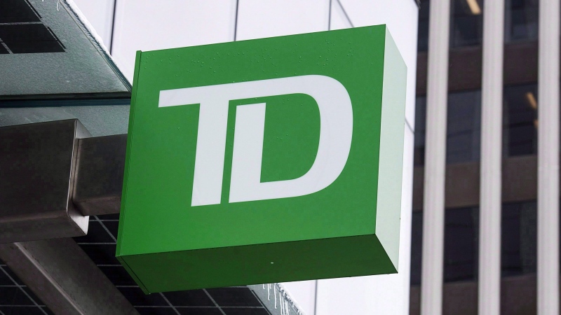 A TD Bank branch is seen in Halifax on Thursday, March 30, 2017. (THE CANADIAN PRESS/Andrew Vaughan)