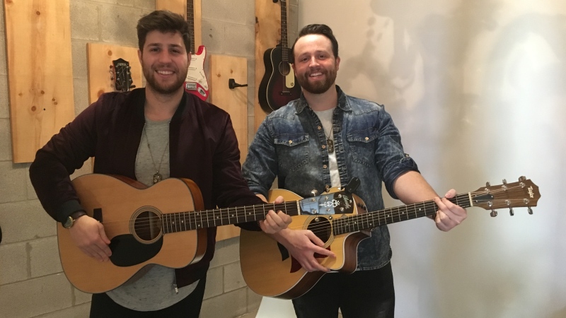 Country Duo Buck Twenty in Windsor, Ont., Feb. 2, 2018. (Melanie Borrelli / CTV Windsor)