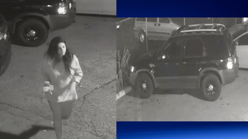Windsor police are looking for a woman who allegedly hit another woman with a vehicle after an altercation. (Courtesy Windsor police)