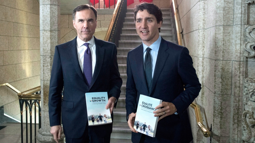 Morneau Trudeau federal budget 