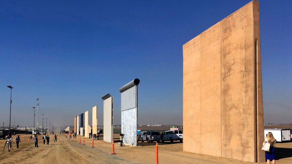 border walls in San Diego