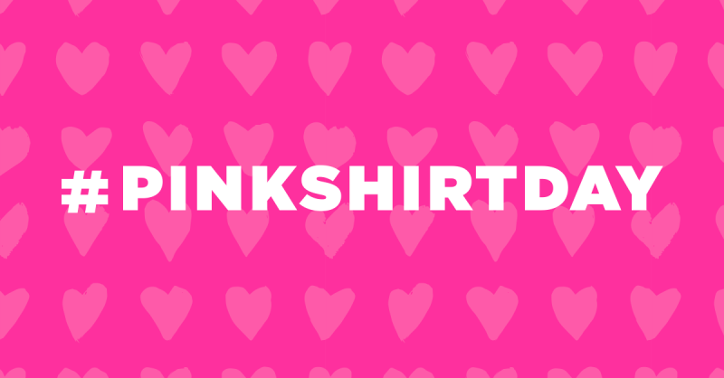 Pink Shirt Day, February 28th,  is the day to wear pink and support the fight against bullying. #PinkShirtDay (www.pinkshirtday.ca)