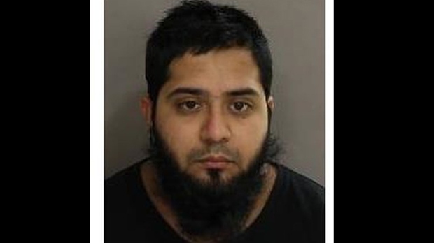 Saleh Momla, 24, is shown in a handout image from Toronto police. 