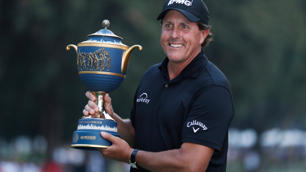 Phil Mickelson wins in Mexico