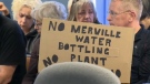 Courtenay residents are upset that the province has granted a permit for up to 10,000 litres of raw water to be extracted per day from a private property in Merville. March 5, 2018. (CTV Vancouver Island)
