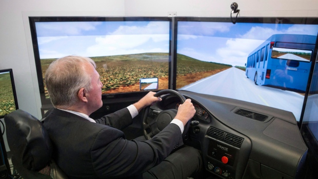 Driving simulator for marijuana impairment