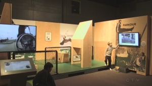 Beyond Human Limits is an interactive exhibit