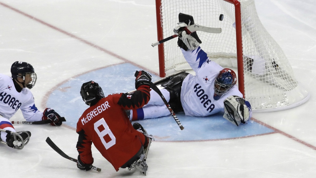 Canada beats South Korea in Para ice hockey