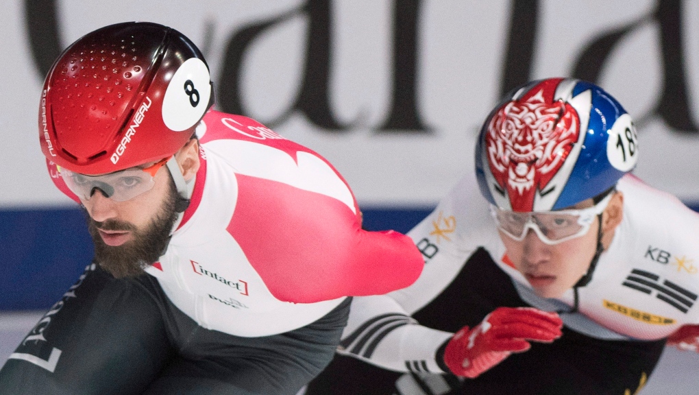 Charles Hamelin will lead Canada's team for the men