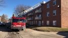 A number of residents were displaced after a fire at 800 Wallace St. in Wallaceburg on Sunday, March 18, 2018. (Photo: Chatham-Kent fire department)