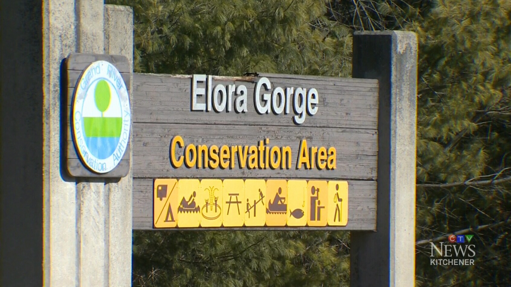 Elora Gorge fall