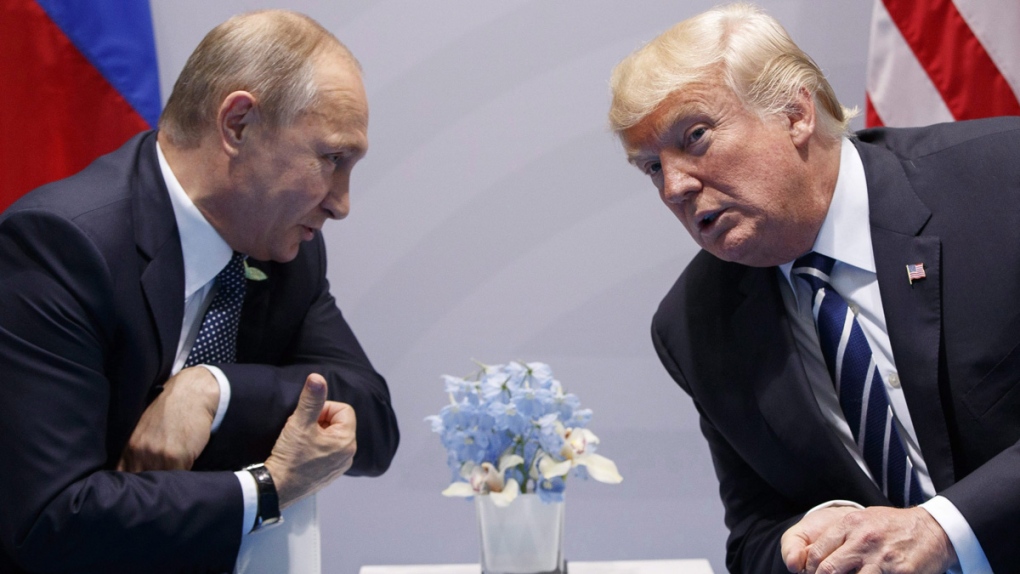 Trump meets with Putin at the G20 in Hamburg
