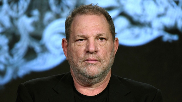 In this Jan. 6, 2016, file photo, producer Harvey Weinstein participates in a panel at the A&E 2016 Winter TCA in Pasadena, Calif. On Monday, March 19, 2018, The Weinstein Co. announced it has filed for bankruptcy protection with a buyout offer in hand from a private equity firm, the latest twist in its efforts to survive the sexual abuse scandal that brought down co-founder Weinstein. (Photo by Richard Shotwell/Invision/AP, File)
