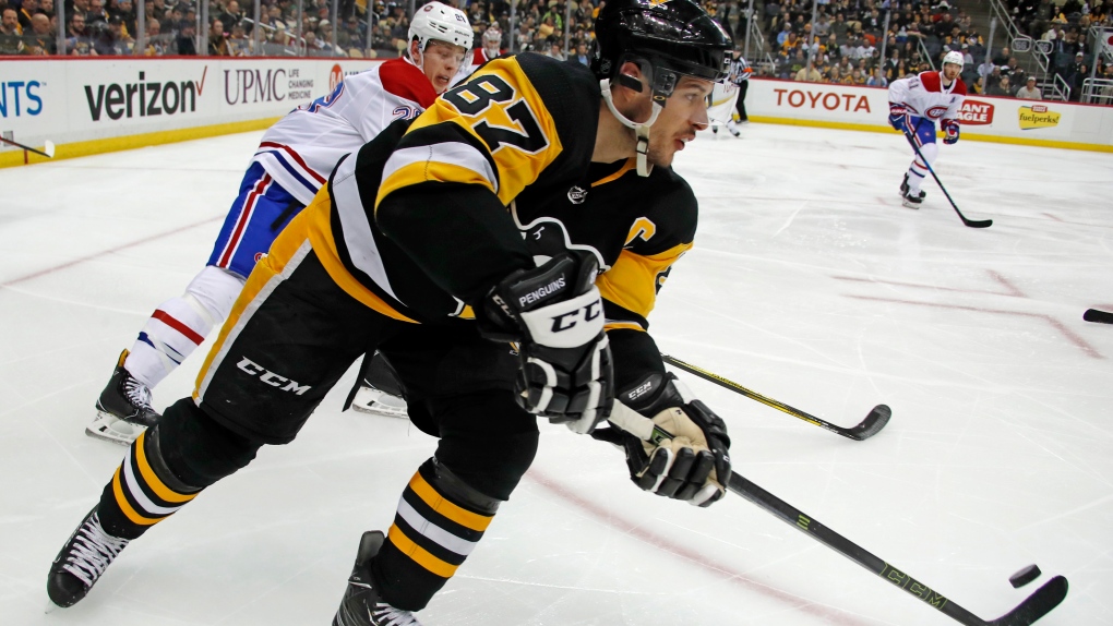 Pittsburgh Penguins' Sidney Crosby