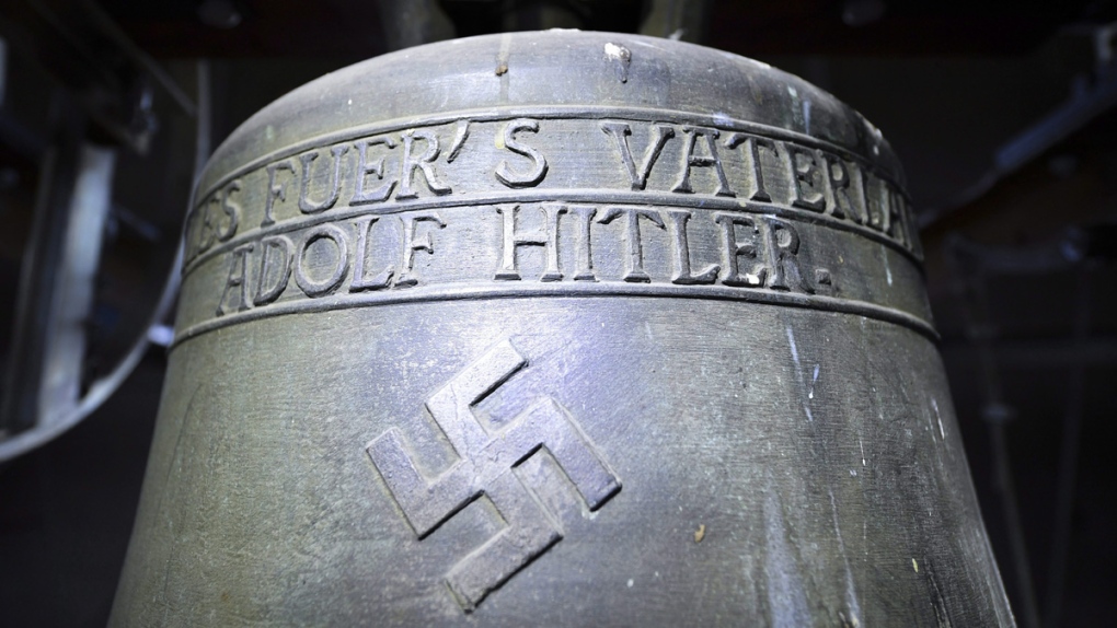 The church bell in Herxheim am Berg, Germany