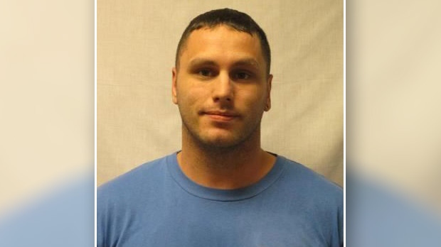 OPP say Kyle Keon, 29, is wanted on a Canada-wide warrant for being unlawfully at large. (OPP handout)