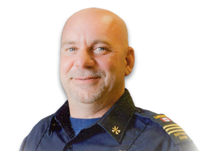  Lakeshore District Fire Chief Joe St. Louis 