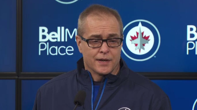 Winnipeg Jets head coach Paul Maurice