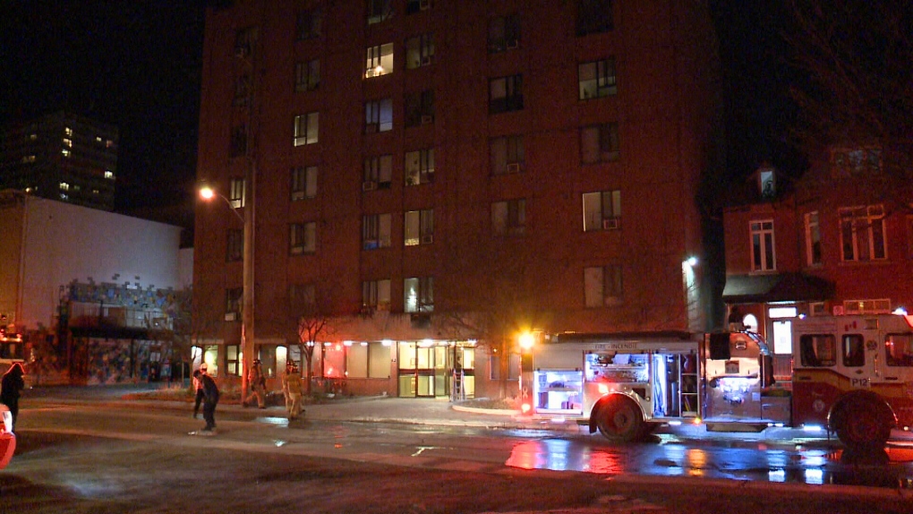 Fire in Gilmour Street Apartment