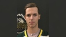 Xavier Labelle, an 18-year-old from Saskatoon, was released from hospital on Wednesday, June 6, 2018, two months after the fatal Saskatchewan bus crash that killed 16 and injured 13 others.