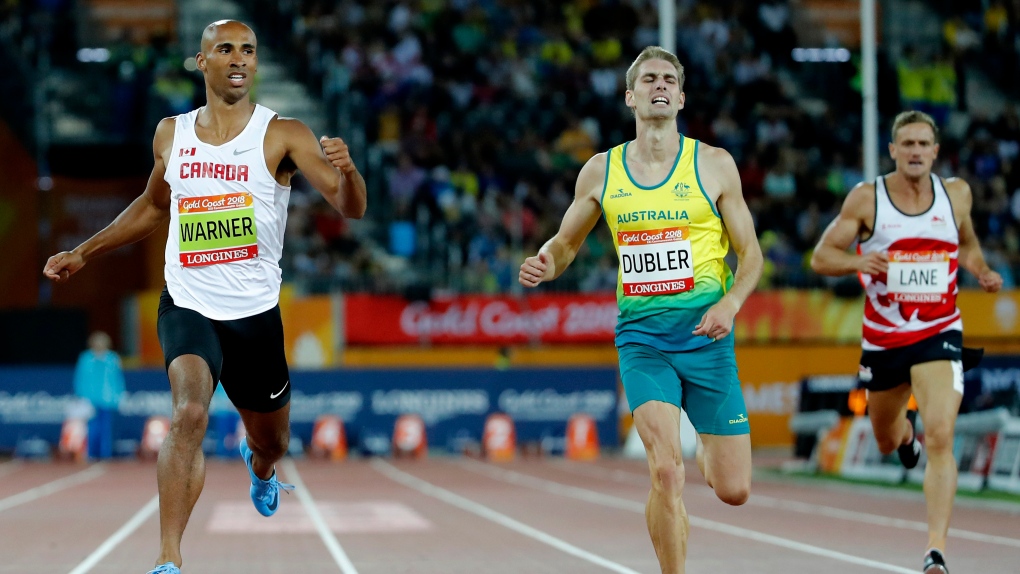 Canadian Damian Warner leads midway 