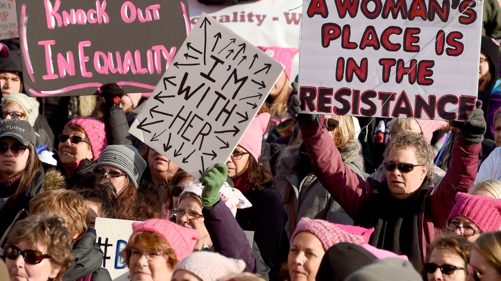Women's march for equality in New York