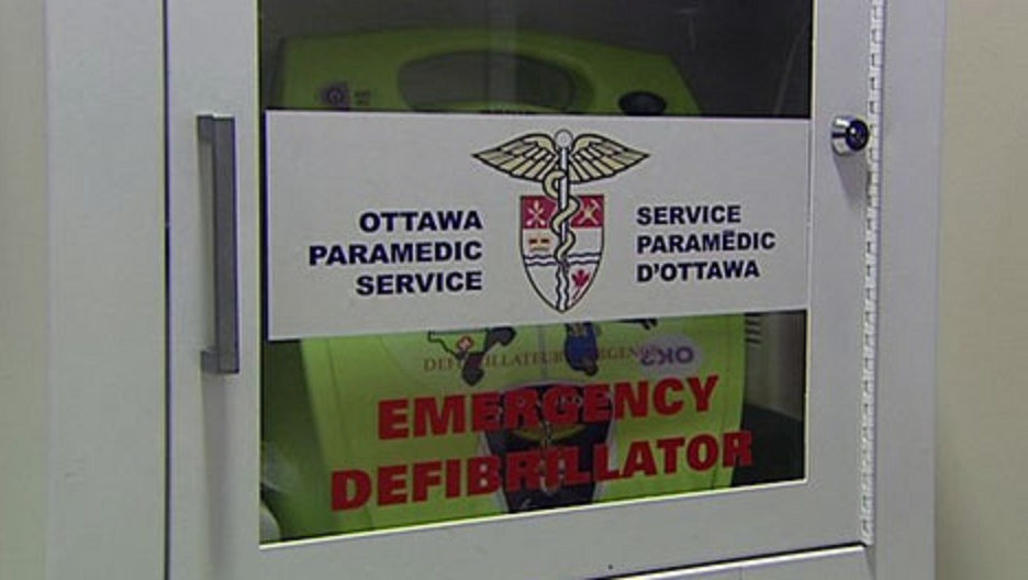 public defibrillator ottawa paramedics