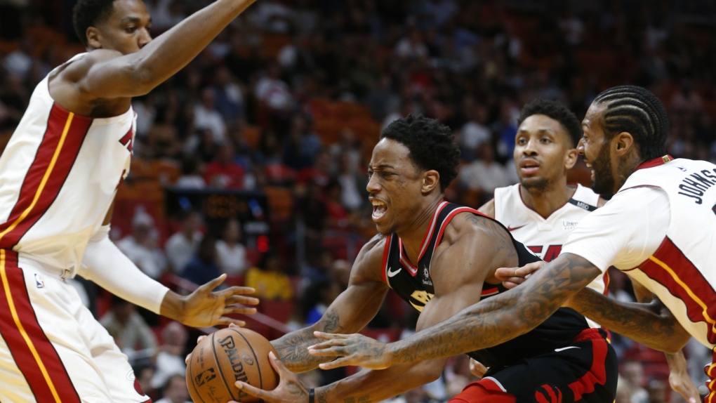 Heat clinch playoff spot with win over Raptors