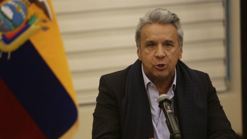 Ecuador president discusses journalist kidnapping