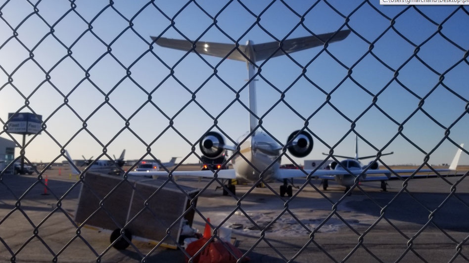 Plane hits other aircraft at Winnipeg airport