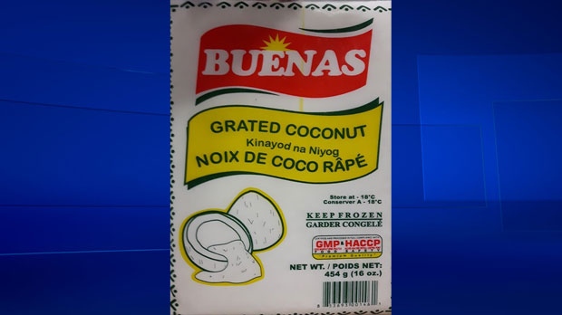 Buenas grated coconut recalled