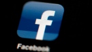 In this May 16, 2012, file photo, the Facebook logo is displayed on an iPad in Philadelphia. (AP Photo/Matt Rourke, File)