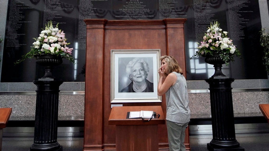 Barbara Bush mourned in Texas