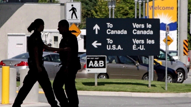File image of a border crossing. 