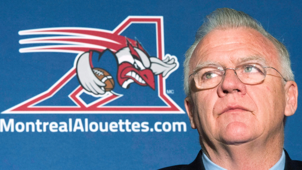 Alouettes coach Mike Sherman