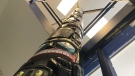 Totem Pole at Chatham's Tecumseh Public School on April 25, 2018. (Rich Garton / CTV Windsor)