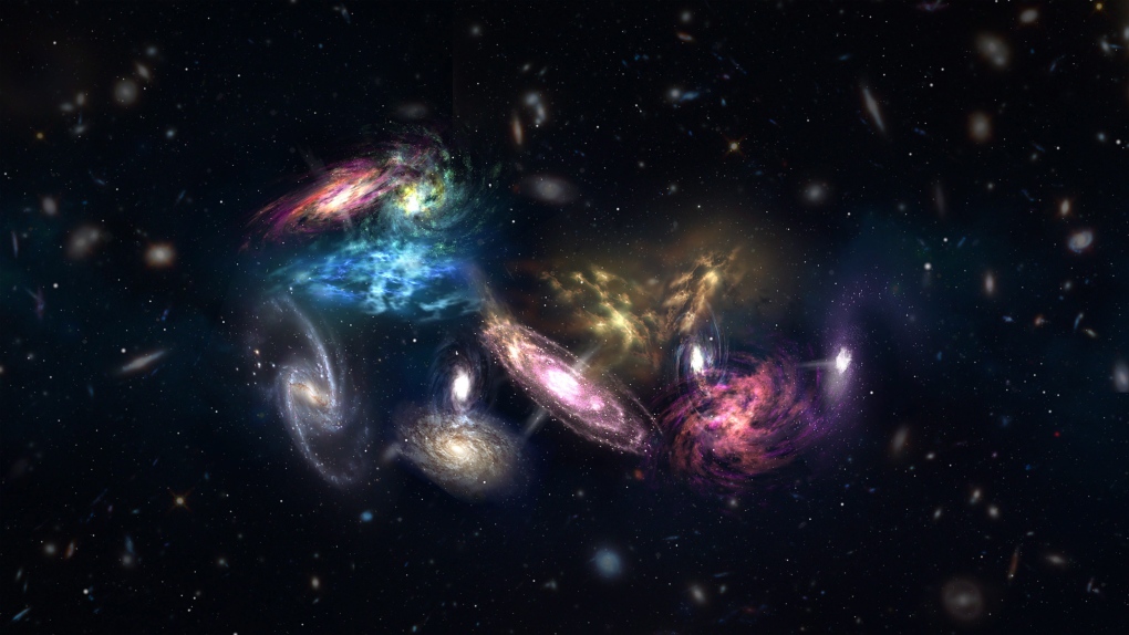 massive galaxy cluster
