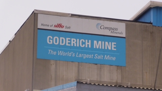 Compass Minerals' Goderich mine