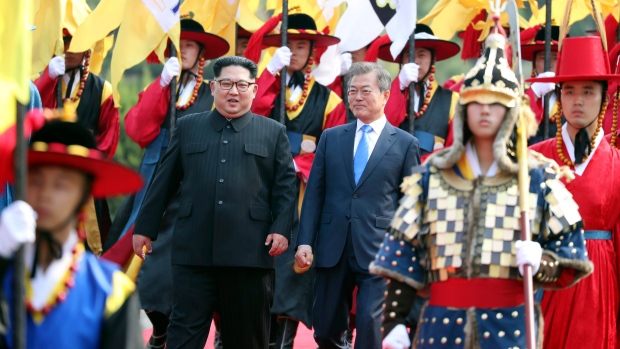 Kim Jong Un in South Korea