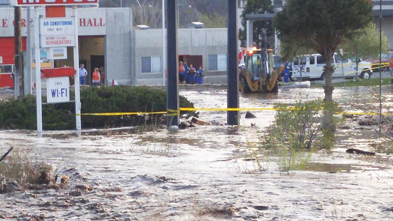 Flooding in Cache Creek